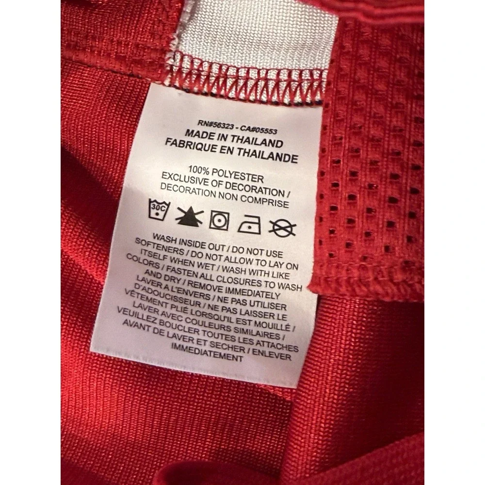 Jordan Brooklyn Cat Scratch Shorts Gym Red White HV0560-687 Mens Large NWT
